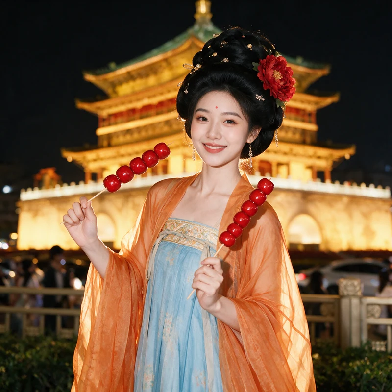 钟楼唐风 · AI 女性风格预览