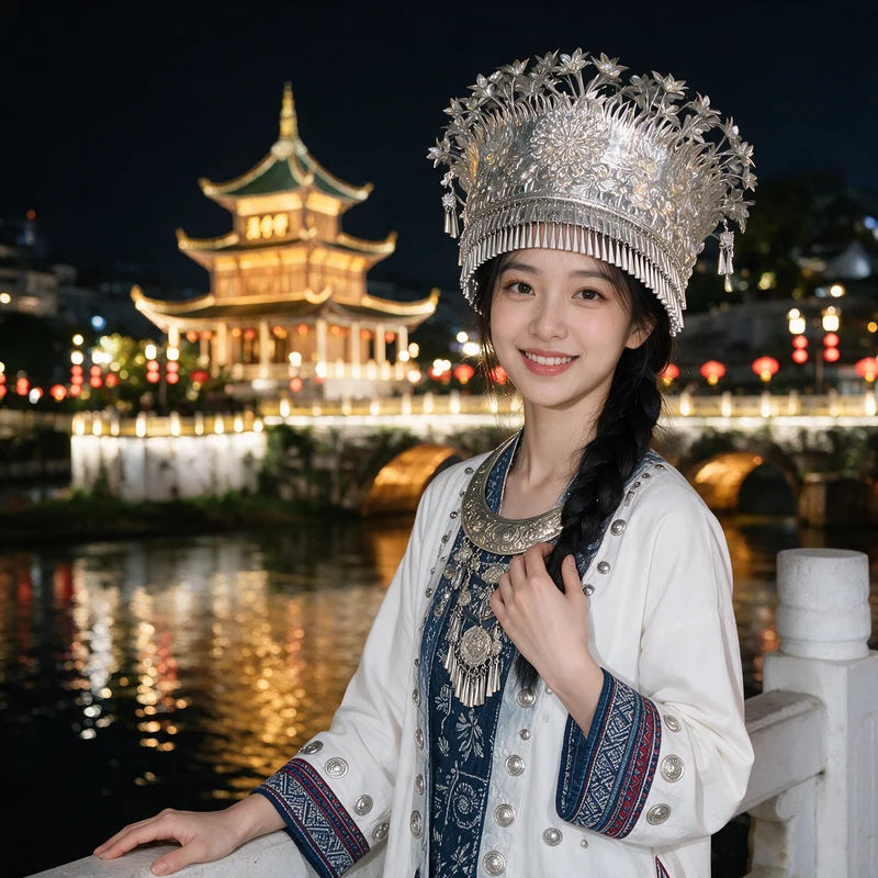 甲秀楼 · AI 女性风格预览